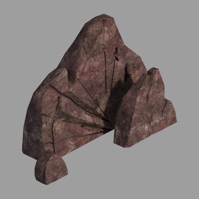 not zhoushan - volcano - stone 01 Modelo 3D .c4d .max .obj .3ds .fbx .stl .blend 