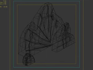 not zhoushan - volcano - stone 01 3D Model