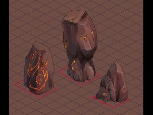 not zhoushan - volcano - stone 02 3D Model