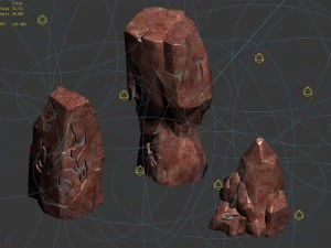 not zhoushan - volcano - stone 02 3D Model