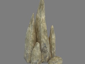not zhoushan - volcano - shiya 02 3Dモデル