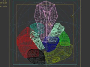 not zhoushan - volcano - magma mouth 01 3D Model