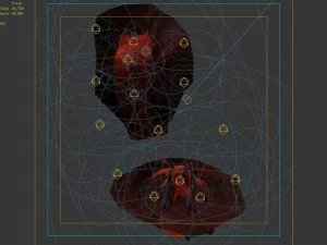 not zhoushan - volcano - magma mouth 06 3D Model