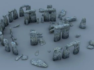kalan - antik taşlar 03 3D Model
