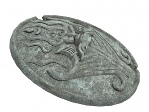 broken soldier statue - stone rubble 04 Modèle 3D