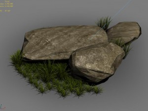 brushwood - gravel 04 Modèle 3D
