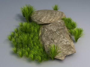 brushwood - gravel 05 Modèle 3D