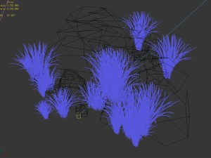 bushes - crushed stone 06 Modelo 3D