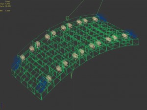 city - stone bridge 65 Modello 3D