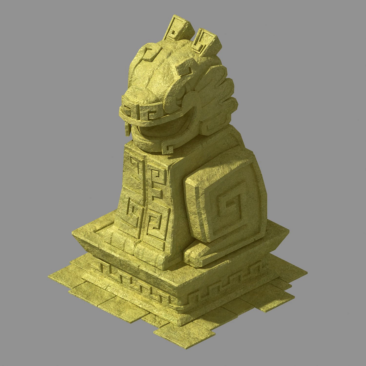city - shishi 27 3D Model .c4d .max .obj .3ds .fbx .stl .blend 