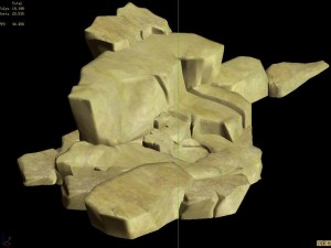 city - stone 21 Modello 3D