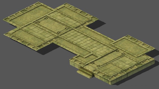 city - xilaicheng cemetery floor 23 3D 模型 .c4d .max .obj .3ds .fbx .stl .blend 