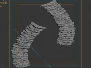 mountain - stone staircase 12 3D Model