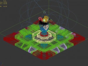 disney - quad building 03 3D Modell