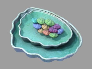 disney - seaside stones 03 3D Model