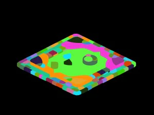 disney main city - floor 01 3D Model