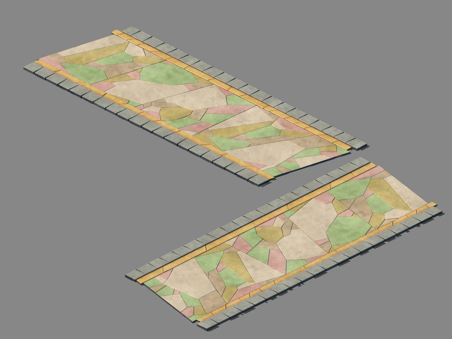 disney main city - floor 06 3D Model .c4d .max .obj .3ds .fbx .stl .blend