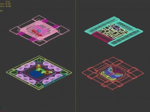 disney main city - surface pattern 02 3D Model