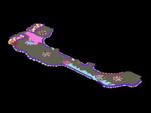 disney main city - ground 05 3D Model