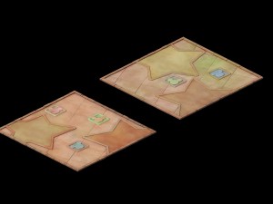 disney main city - ground 23 Modello 3D