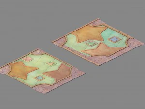 disney main city - ground 31 3D Model