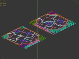 disney main city - ground 31 3D Model