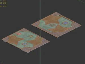 disney main city - ground 31 3D Model