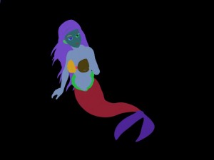 disney main city - mermaid 066 3D Модель