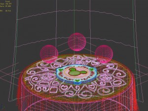 disney main city - crystal ball 03 3D Модель