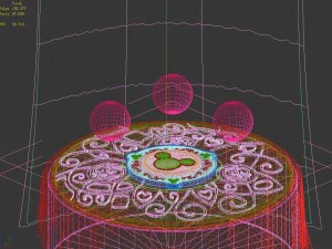disney main city - crystal ball 03 3D Model