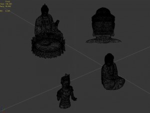 sculpture - pool buddha 12 Modelo 3D