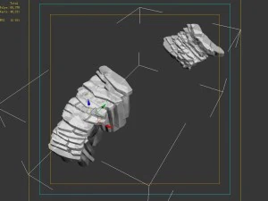 cold chamber - stairs 01 3D Model