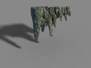cold chamber - stone material-01 3D 모델