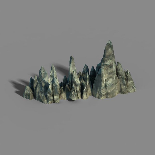 ice chamber - stone material -02 Modèle 3D .c4d .max .obj .3ds .fbx .stl .blend 