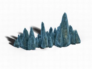 ice chamber - stone material -02 Modèle 3D
