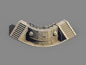 river yang city - pawn shop pool refinement Modelo 3D