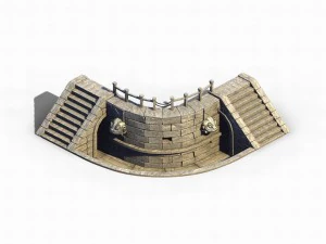river yang city - pawn shop pool refinement 3D Model
