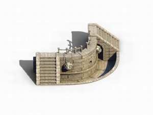 river yang city - pawn shop pool refinement Modello 3D