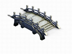river yang city - bridge -01 3D Модель