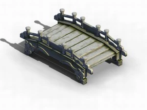 river yang city - bridge -05 3D Model