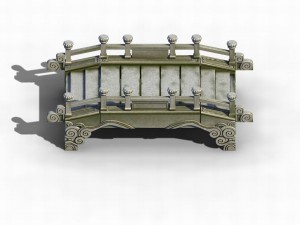 river yang city - bridge -05 3D Model