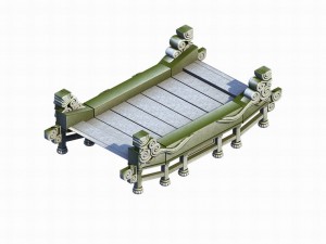 river yang city - bridge -05 3D Model