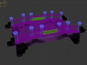 river yang city - bridge -05 3D Model