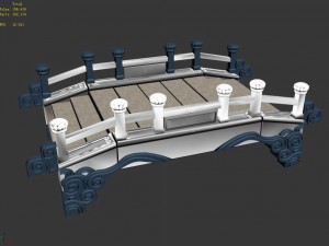 river yang city - bridge -05 3D Model
