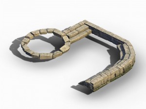 river yangcheng - blacksmith shop 3D 모델