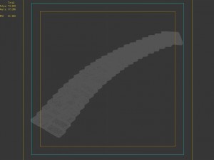 heyang suburbs - stairs - stone staircase 02 3D Model