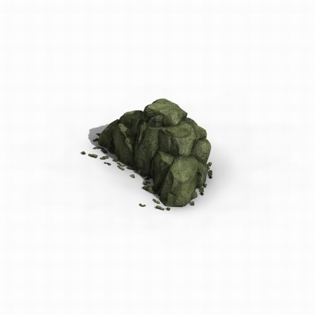 heyang outskirts - tu shan stone 02 3D Model .c4d .max .obj .3ds .fbx .stl .blend 