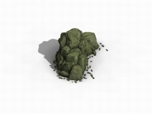 heyang outskirts - tu shan stone 02 3D Model