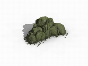 heyang outskirts - tu shan stone 02 3D Model