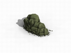 heyang outskirts - tu shan stone 02 3D Model
